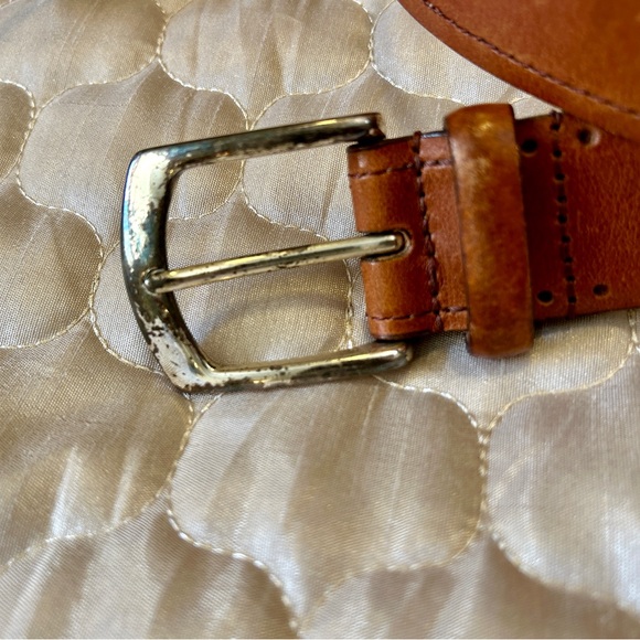 Fullum & Holt Tan Leather Belt (Size 40) - Picture 2 of 5